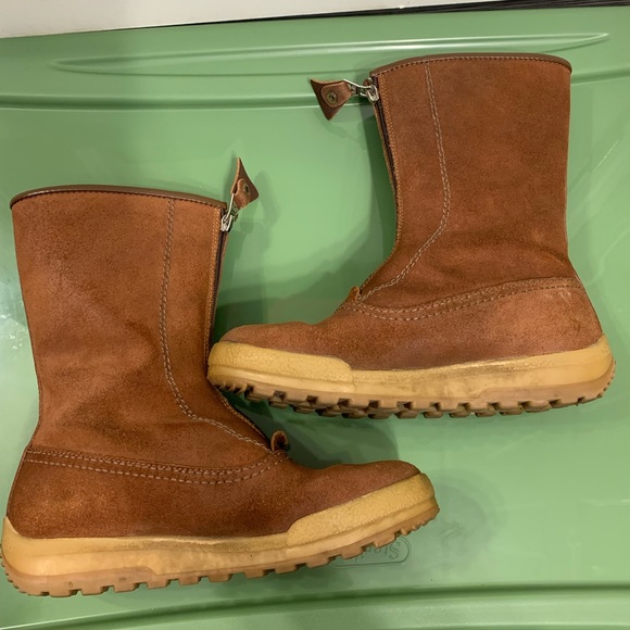 Vintage TECNICA COUNTRY Lined Snow Winter Boots Size 7/7.5 US/ 38 EU - Picture 3 of 8